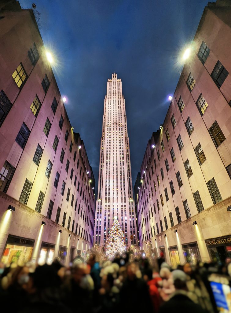 My photography, Rockefeller Center during Christmas